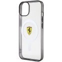 Etui Ferrari Outline MagSafe na iPhone 14 Plus - przezroczyste