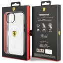 Etui Ferrari Outline MagSafe na iPhone 14 - przezroczyste