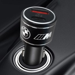 Ładowarka samochodowa BMW M Edition PD QC 3.0 20W Fast Charge - czarne