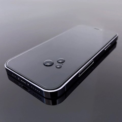 2 szt. szkło hartowane na cały ekran z ramką Case Friendly Wozinsky Full Glue iPhone 15 Pro - czarne