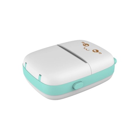 Drukarka termiczna HURC9 Bluetooth kotek mini z aplikacją - niebieska