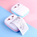 Drukarka termiczna HURC9 Bluetooth kotek mini z aplikacją - różowa
