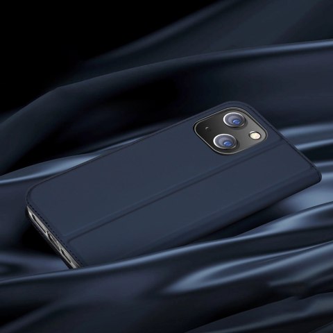 Etui do iPhone 15 Plus pokrowiec z klapką i portfelem Dux Ducis Skin Pro - różowe