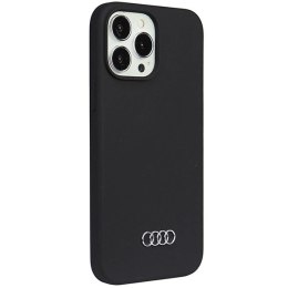 Etui Audi Silicone Case na iPhone 13 Pro Max - czarne