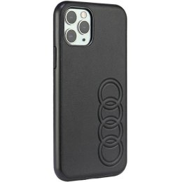Etui Audi Synthetic Leather na iPhone 11 Pro - czarne