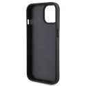 Etui Ferrari Quilted Metal Logo na iPhone 15 - czarne