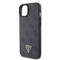 Etui Guess Crossbody 4G Metal Logo do iPhone 15 Plus - czarne
