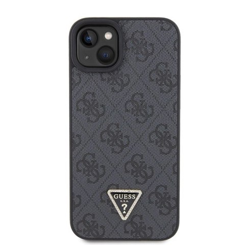 Etui Guess Crossbody 4G Metal Logo do iPhone 15 - czarne