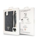 Etui Guess Crossbody 4G Metal Logo do iPhone 15 - czarne