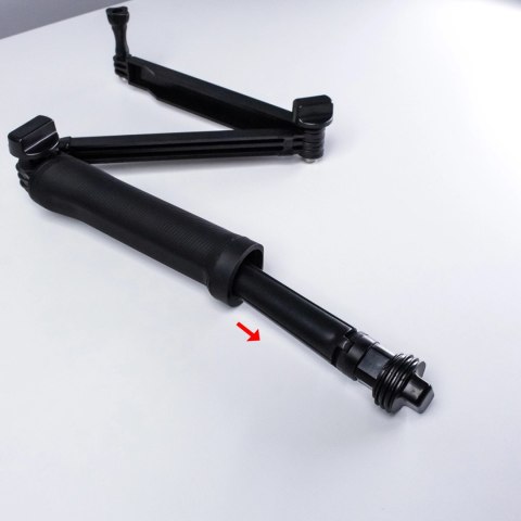 Statyw monopod 3 w 1 z uchwytem do selfie dla GoPro - czarny