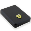 Powerbank Ferrari Metal Logo MagSafe 15W 5000mAh - czarny