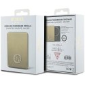 Powerbank indukcyjny Guess MagSafe 4G Strassed Metal Logo 5W 3000mAh - złoty