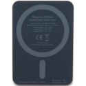 Powerbank indukcyjny Guess MagSafe Metal Script Logo 5W 3000mAh - złoty