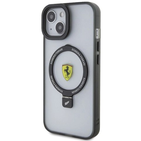 Etui Ferrari Ring Stand 2023 Collection MagSafe na iPhone 15 - przezroczyste