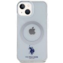 Etui U.S. Polo Assn. MagSafe Collection do iPhone 15 - przezroczyste