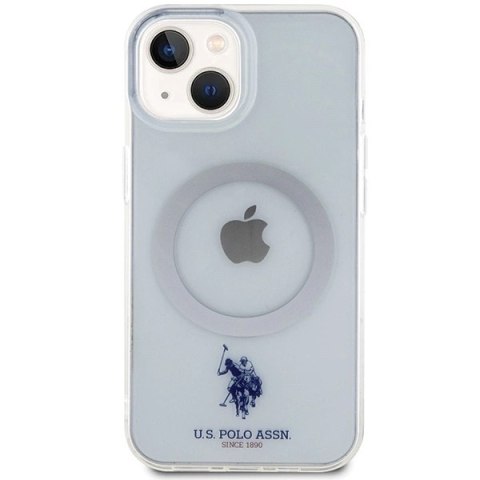 Etui U.S. Polo Assn. MagSafe Collection do iPhone 15 - przezroczyste