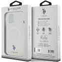Etui U.S. Polo Assn. MagSafe Collection do iPhone 15 - przezroczyste