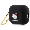 Etui Hello Kitty Silicone 3D Kitty Head na AirPods Pro 2 (2022/2023) - czarne