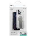 Etui UNIQ Heldro Mag Magclick Charging na iPhone 15 Pro Max - przezroczyste