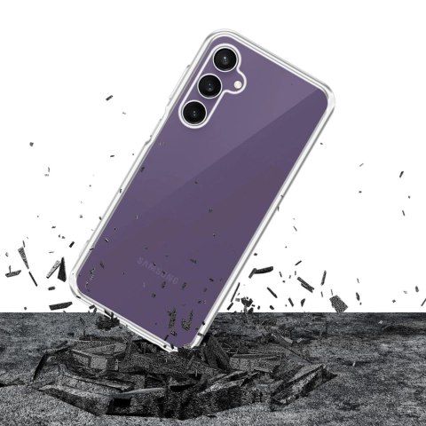 Etui 3mk Clear Case na Samsung Galaxy S23 FE - przezroczyste