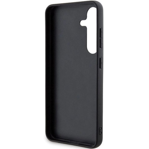 Etui Ferrari Carbon Stitched Bottom na Samsung Galaxy S24 - czarne