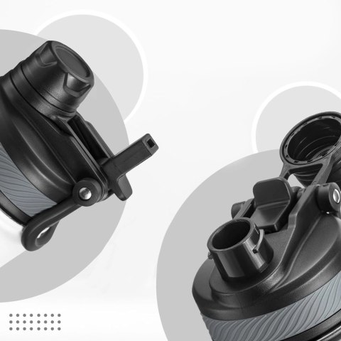 Bidon termiczny Rockbros 35210029002 rowerowy na napoje 650 ml - czarny