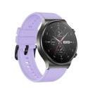 Pasek silikonowy do Huawei Watch GT 2 / 3 / 4 / 2 Pro / 3 Pro / 4 Pro / GT 2e - fioletowy