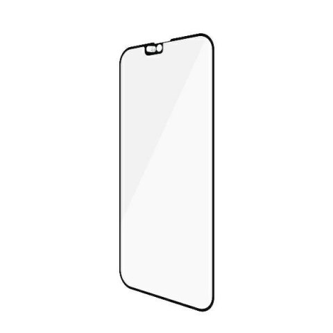 Szkło PanzerGlass E2E Microfracture antybakteryjne z osłoną aparatu z kryształem Swarovsky na iPhone 13 mini - z czarną ramką