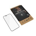 Szkło PanzerGlass E2E Microfracture antybakteryjne z osłoną aparatu z kryształem Swarovsky na iPhone 13 mini - z czarną ramką