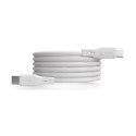 Kabel Puro Magnetic USB-C - USB-C 60W USB 3.2 (20 Gbps) 1m magnetyczny - biały