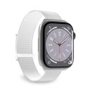 Pasek nylonowy Puro Sport do Apple Watch 42 / 44 / 45 / 49 mm - biały