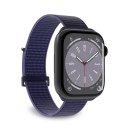 Pasek nylonowy Puro Sport do Apple Watch 42 / 44 / 45 / 49 mm - niebieski