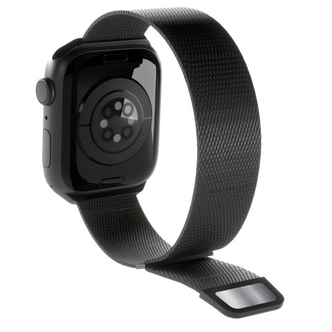 Pasek ze stali nierdzewnej Puro Milanese do Apple Watch 38 / 40 / 41 mm - czarny