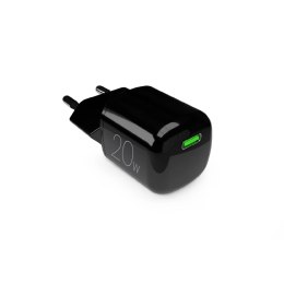 Ładowarka sieciowa Puro 20W GaN USB-C - czarna
