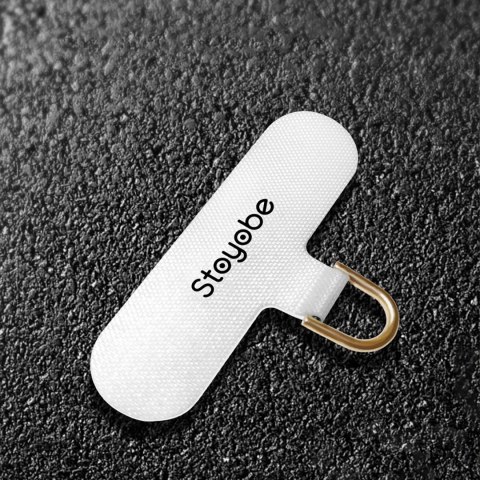 Smycz silikonowa Stoyobe Phone Lanyard do telefonu - biała