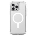 Etui UNIQ Combat Magclick Charging z MagSafe na iPhone 16 Pro - białe