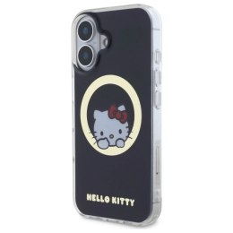 Etui Hello Kitty IML Sweet Kitty Magsafe na iPhone 16 - czarne