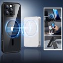 Etui ESR Classic Hybrid Halolock MagSafe + szkło hartowane na iPhone 16 Pro Max - przezroczyste z czarną ramką