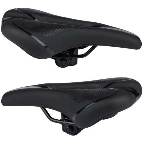 SIODEŁKO ROWEROWE ŻELOWE MTB 27x14,5CM CZARNE DUNLOP