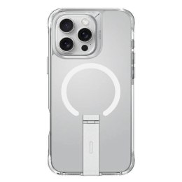Etui UNIQ Eleva with Vertica Stand na iPhone 16 Pro - przezroczyste