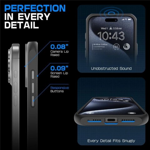 Etui Supcase UB Mag z MagSafe na iPhone 16 Pro Max - szare