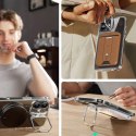 Zestaw etui ESR Classic Hybrid Kickstand Halolock MagSafe + Szkło hartowane na iPhone 16 - przezroczyste