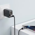 Kabel Acefast C15-04 USB-A - USB-C z wyświetlaczem 480Mb/s 66W 1.2m - czarny