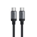 Kabel Acefast C20-03 USB-C - USB-C 480Mb/s 3A 1.2m - czarny