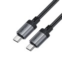 Kabel Acefast C20-03 USB-C - USB-C 480Mb/s 3A 1.2m - czarny
