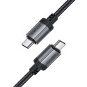 Kabel Acefast C20-03 USB-C - USB-C 480Mb/s 3A 1.2m - czarny