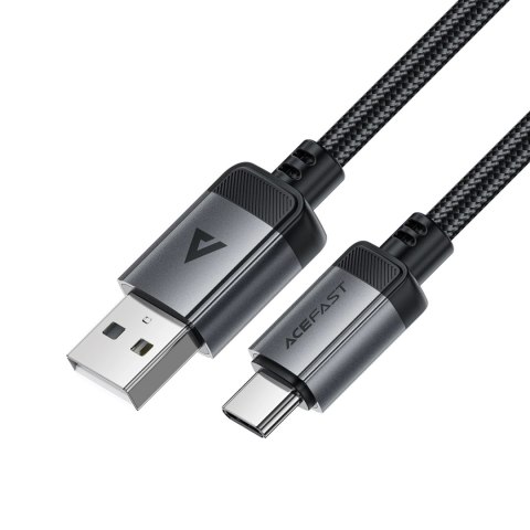 Kabel Acefast C20-04 USB-A - USB-C 480Mb/s 3A 1.2m - czarny