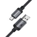 Kabel Acefast C20-04 USB-A - USB-C 480Mb/s 3A 1.2m - czarny