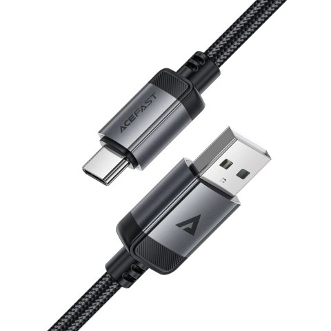 Kabel Acefast C20-04 USB-A - USB-C 480Mb/s 3A 1.2m - czarny