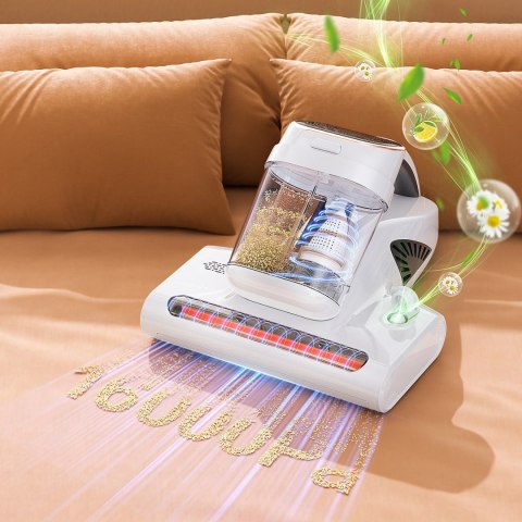 Odkurzacz do materaców UWANT M300 500W 13000Pa dla alergików, z UV - biały